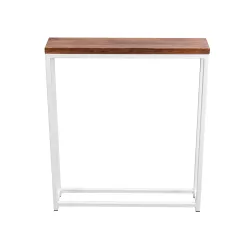 Konsola, toaletka z drewnianym blatem  SK2